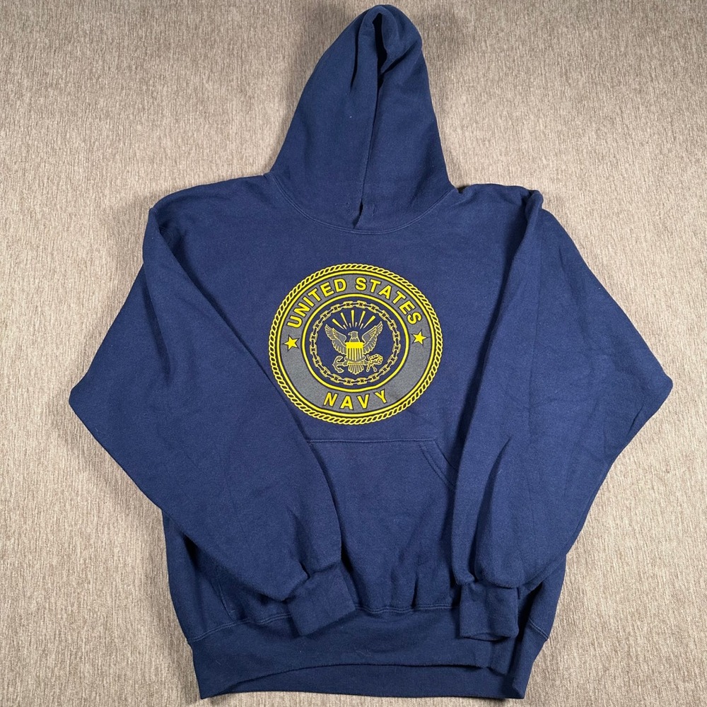 United States Navy Pullover Hoodie Blue US Navy Seal Graphic Sweatshirt Mens